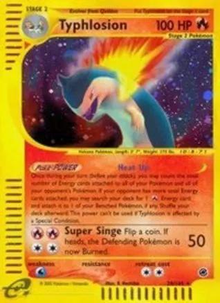 Typhlosion 028/165 - Expedition Reverse Holofoil