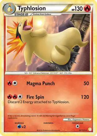 Typhlosion 032/123 - HeartGold SoulSilver