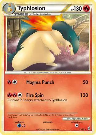 Typhlosion 035/95 - Call of Legends Reverse Holofoil