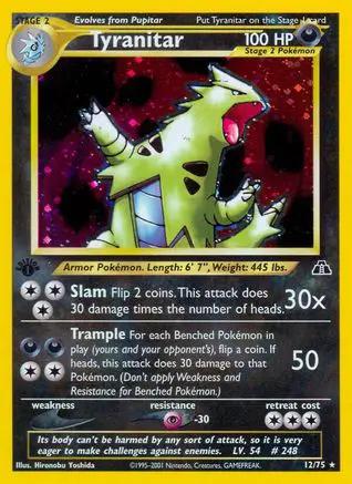 Tyranitar 012/75 - Neo Discovery
