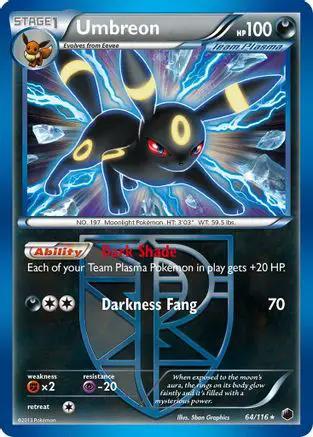 Umbreon (Team Plasma) 064/116 - Plasma Freeze Holofoil