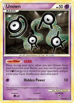 Unown 040/90 - Undaunted