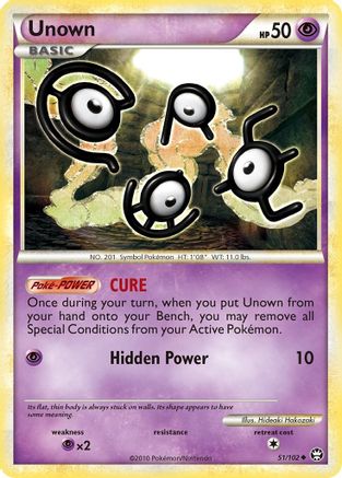 Unown 051/102 - Triumphant