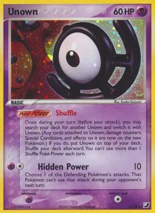 nown (U) 00U/115 - Unseen Forces Holofoil