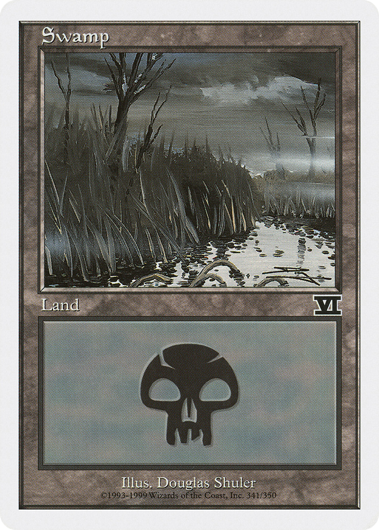 Swamp (6ED-341) - Classic Sixth Edition