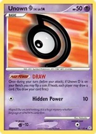 Unown [D] 068/130 - Diamond and Pearl
