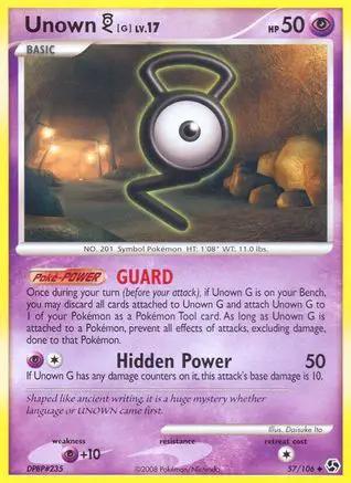 Unown [G] 057/106 - Great Encounters Reverse Holofoil