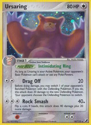 Ursaring 018/115 - Unseen Forces Reverse Holofoil