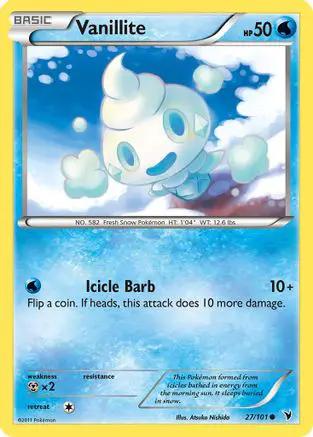 Vanillite 027/101 - Noble Victories Reverse Holofoil