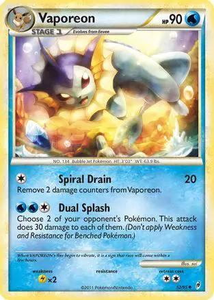 Vaporeon 052/95 - Call of Legends