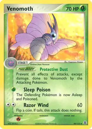 Venomoth 049/112 - FireRed & LeafGreen