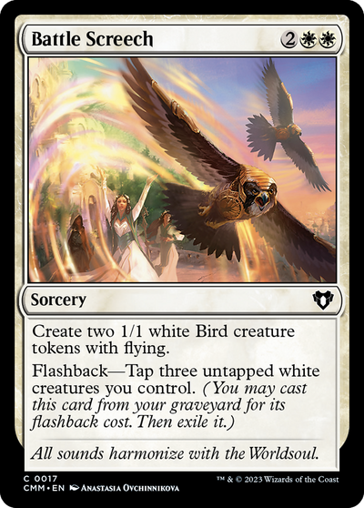 Battle Screech (CMM-017) - Commander Masters