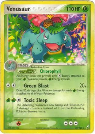 Venusaur 028/100 - Crystal Guardians Reverse Holofoil