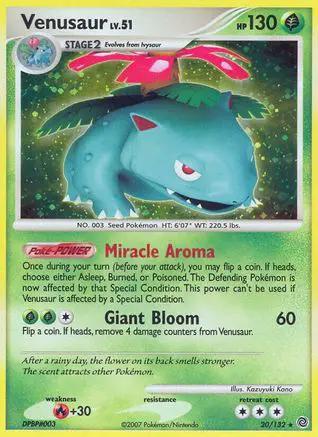 Venusaur 020/132 - Secret Wonders Holofoil