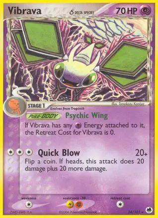 Vibrava (Delta Species) 024/101 - Dragon Frontiers
