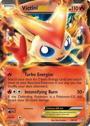 Victini EX 018/135 - Plasma Storm Holofoil