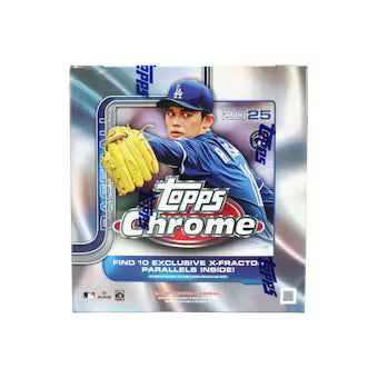 2025 Topps Chrome Baseball Mega Box