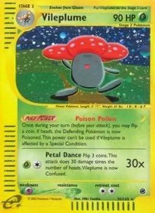 Vileplume 031/165 - Expedition Holofoil