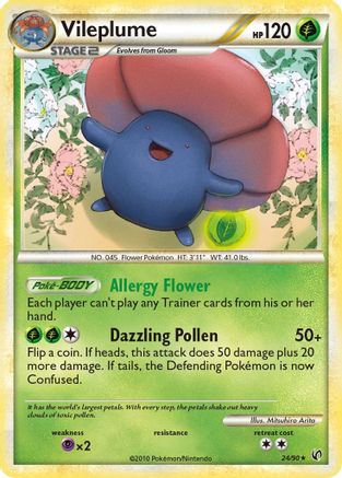 Vileplume 024/90 - Undaunted
