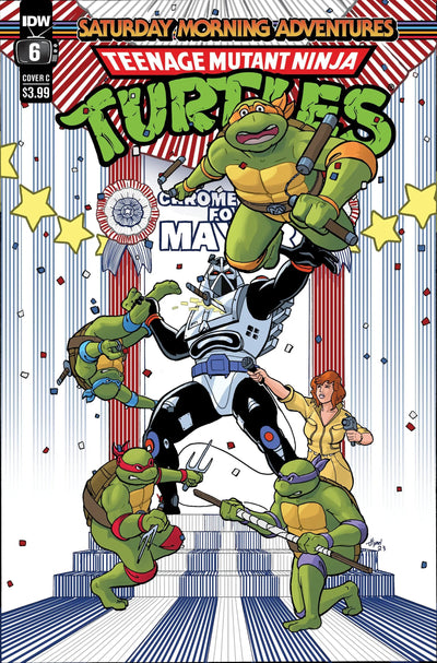 Teenage Mutant Ninja Turtles Tmnt Saturday Morning Adv 2023 #6 C Hymel Variant (10/25/2023) Idw