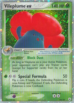 Vileplume ex 100/101 - Hidden Legends Holofoil