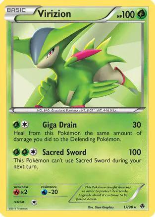 Virizion 017/98 - Emerging Powers Holofoil