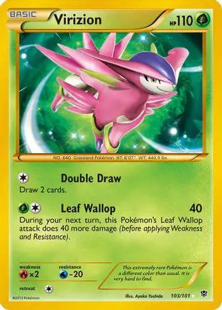 Virizion (Secret) 103/101 - Plasma Blast Holofoil