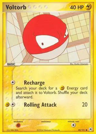 Voltorb 080/101 - Hidden Legends Reverse Holofoil