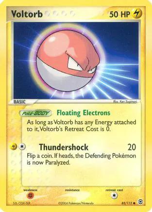 Voltorb 085/112 - FireRed & LeafGreen Reverse Holofoil