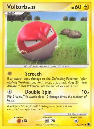 Voltorb 080/100 - Stormfront Reverse Holofoil