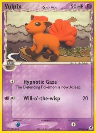 Vulpix (Delta Species) 070/101 - Dragon Frontiers Reverse Holofoil