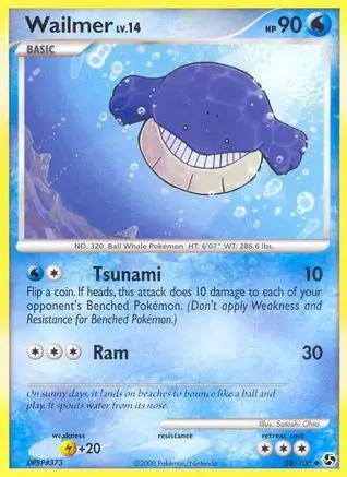 Wailmer 058/106 - Great Encounters Reverse Holofoil