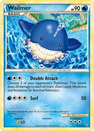 Wailmer 052/102 - Triumphant Reverse Holofoil