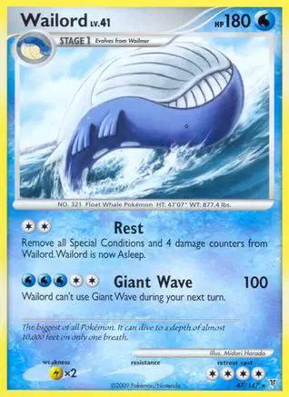 Wailord 047/147 - Supreme Victors Reverse Holofoil