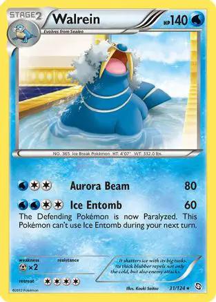 Walrein 031/124 - Dragons Exalted Reverse Holofoil