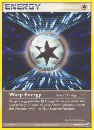 Warp Energy 100 - Unseen Forces - Reverse Holofoil