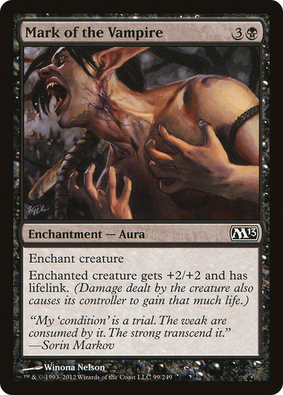 Mark of the Vampire (M13-099) - Magic 2013