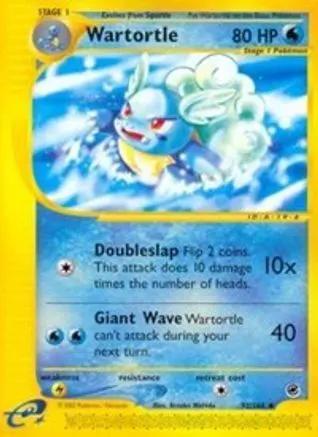 Wartortle 092/165 - Expedition Reverse Holofoil
