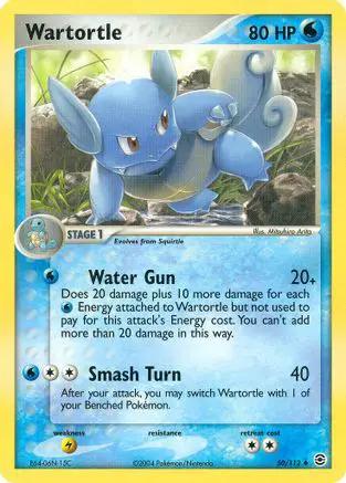 Wartortle 050/112 - FireRed & LeafGreen Reverse Holofoil