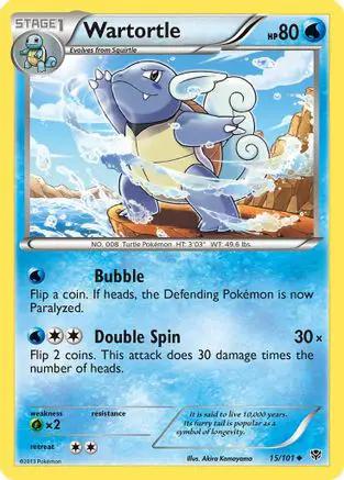 Wartortle 015/101 - Plasma Blast