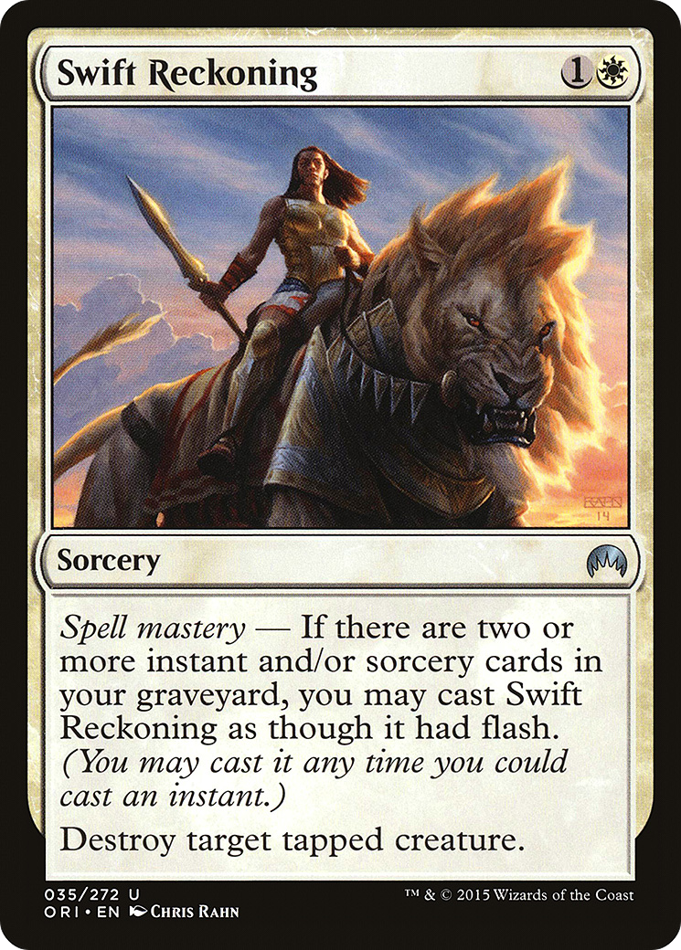 Swift Reckoning (ORI-035) - Magic Origins