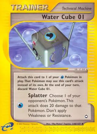 Water Cube 140/147 - Aquapolis Reverse Holofoil
