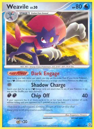 Weavile 040/132 - Secret Wonders Reverse Holofoil