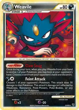 Weavile 025/90 - Undaunted