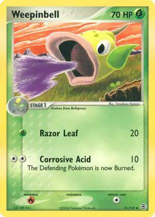 Weepinbell 051/112 - FireRed & LeafGreen
