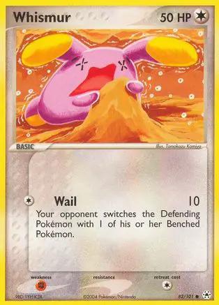 Whismur 082/101 - Hidden Legends Reverse Holofoil