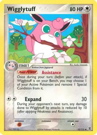Wigglytuff 052/112 - FireRed & LeafGreen Reverse Holofoil