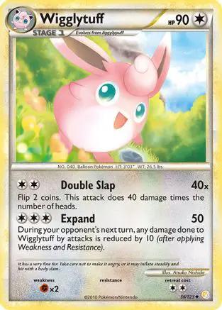 Wigglytuff 056/123 - HeartGold SoulSilver Reverse Holofoil