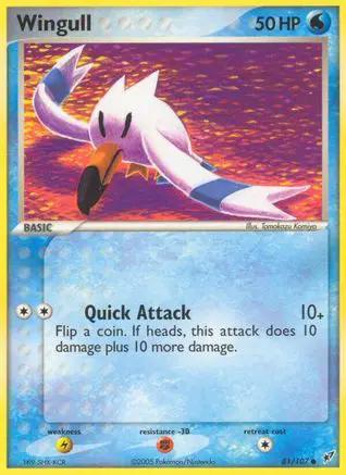 Wingull 081/107 - Deoxys - Reverse Holofoil