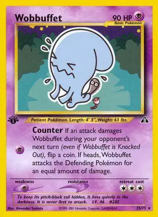 Wobbuffet 035/75 - Neo Discovery 1st Edition